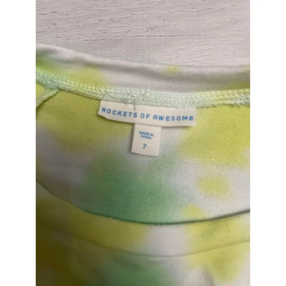 rockets of aswesome tie dye sweatshirt‎ size 7